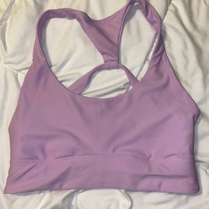 forever 21 light support sports bra (size L)